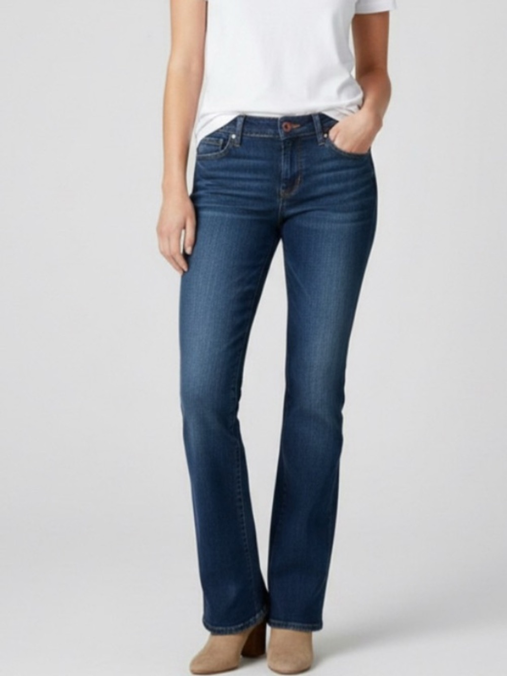 Lucky Brand Y2K Sweet ‘N’ Low Medium Wash Bootcut Denim Jeans Size 8/29 Regular